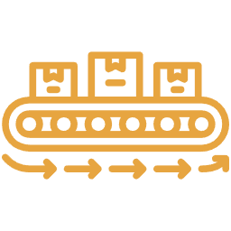 Ícone de Linha de Produção